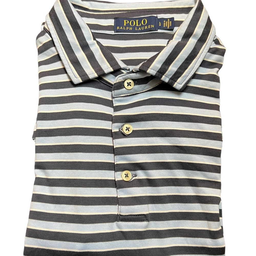 POLO Ralph Lauren Large Mens Polo Striped Button Down Shirt